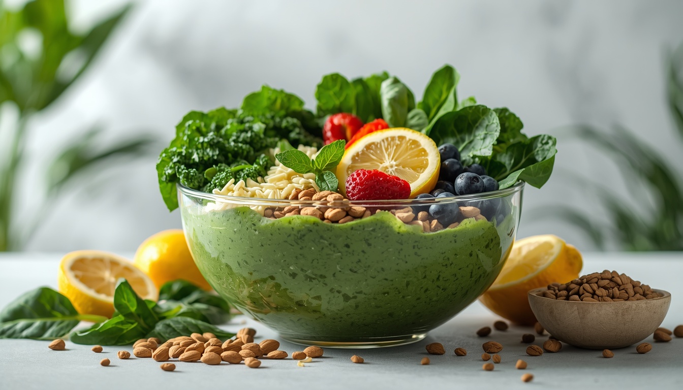 Grønn energibowl fra Anklewyrestore